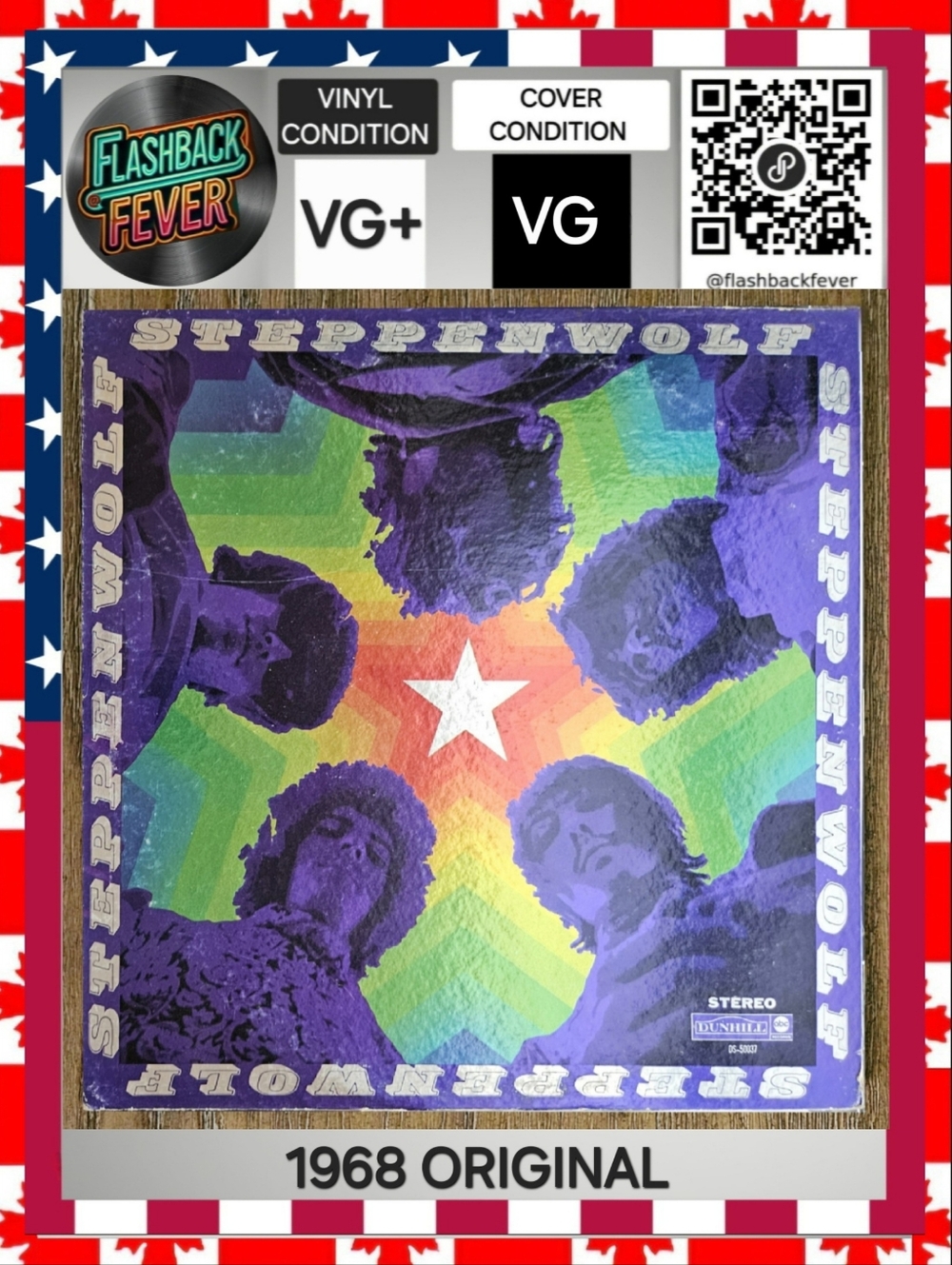 STEPPENWOLF•The Second•1968 US Stereo (#ST-91575) Jacksonville Pressing